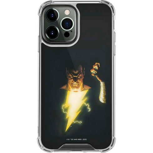 DC Comics Justice Society of America #23 Cover Painting Black Adam Original Art by Alex Ross iPhone 15 Pro Max Clear Case
